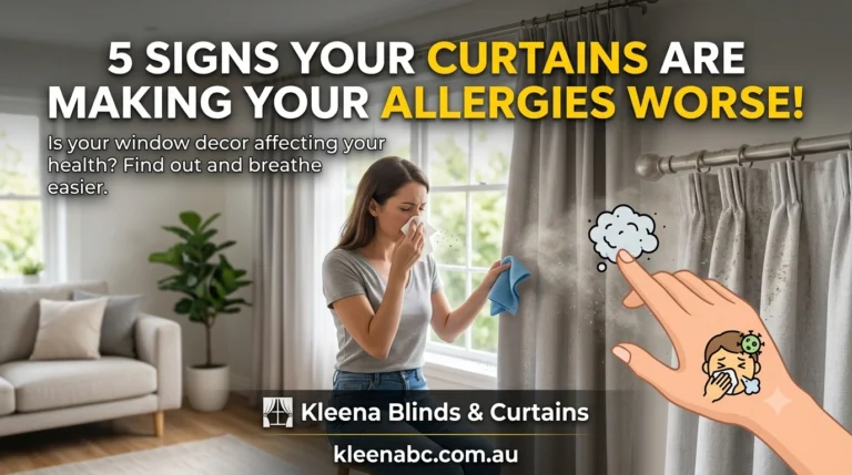 5 Signs Your Curtains Are Making Your Allergies Worse